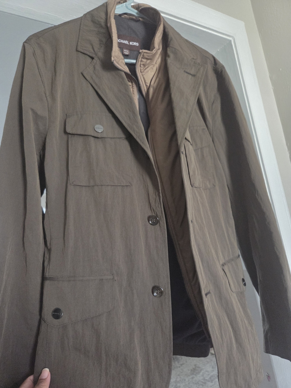 Michael Kors Men's Brown Field Jacket